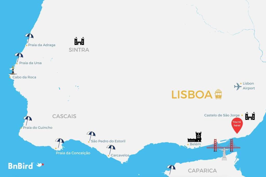 Bica'S River View Duplex Lisboa Dış mekan fotoğraf