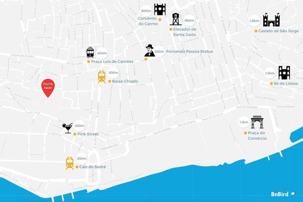 Bica'S River View Duplex Lisboa Dış mekan fotoğraf